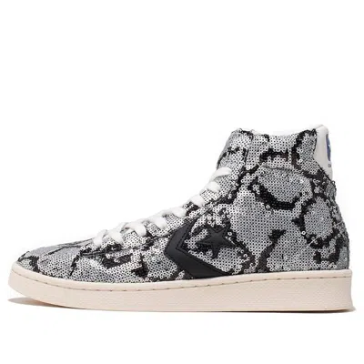 Converse Pro Leather Mid 'snakequins' In Gray