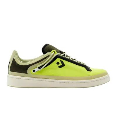 Converse Pro Leather Ox Lemon Venom/black/egret 169523c Men's In Green