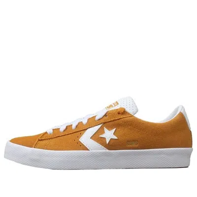 Converse Pro Leather Vulc Pro Suede Low 'golden Sundial' In Brown