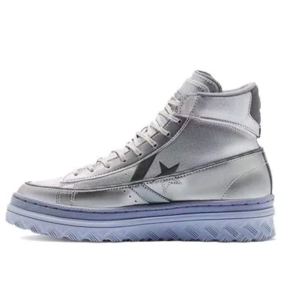 Converse Pro Leather X2 High 'metallic Vis - Silver' In Gray