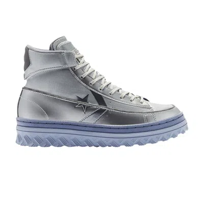 Pre-owned Converse Pro Leather X2 High 'metallic Vis - Silver'