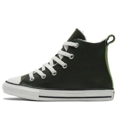 Converse (ps)  Chuck Taylor All Star Lined Leather 'green'