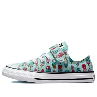 Converse (ps)  Chuck Taylor All Star Low Easy-on 'sweet Scoops' In Green