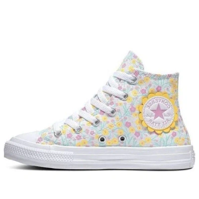 Converse (ps)  Ditsy Floral Chuck Taylor All Star 'cream Pink' In Multi