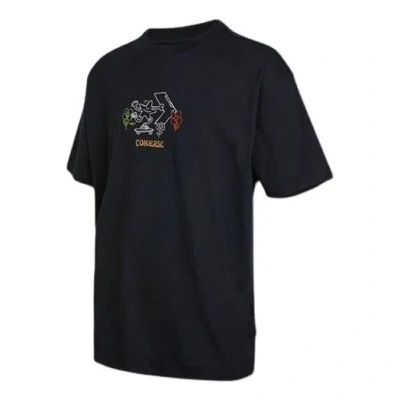 Converse Pushing Along T-shirt 'black'