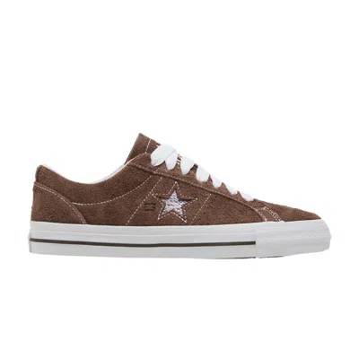 Pre-owned Converse Quartersnacks X One Star Pro Low 'dark Clove' In Brown