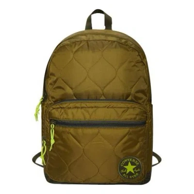 Converse Quilted Go 2 Backpack 'moss' In Green