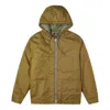 Converse Quilted Jacket 'olive Green' In Gray