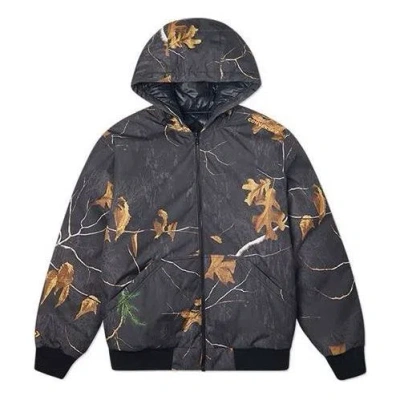 Converse Real Tree Reversible Jacket Leaves Printing 'black'