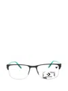 Converse Cv3000 Metal-frame Rectangular Eyeglasses In Blue