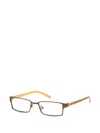 Converse Rectangle-frame Glasses In Brown