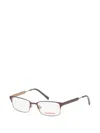 Converse Rectangle-frame Glasses In Brown