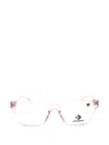 Converse Rectangle-frame Glasses In Transparent