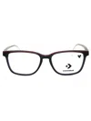 Converse Rectangular Eyeglasses For Men - Modern Design In Black