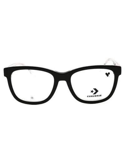Converse Rectangular Women's Eyeglasses - Cv5118n Model In Black