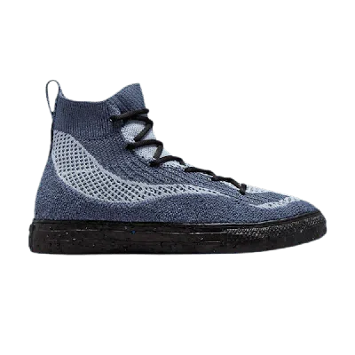 Pre-owned Converse Renew Chuck Taylor All Star Crater Knit High 'steel Ghost' In Blue