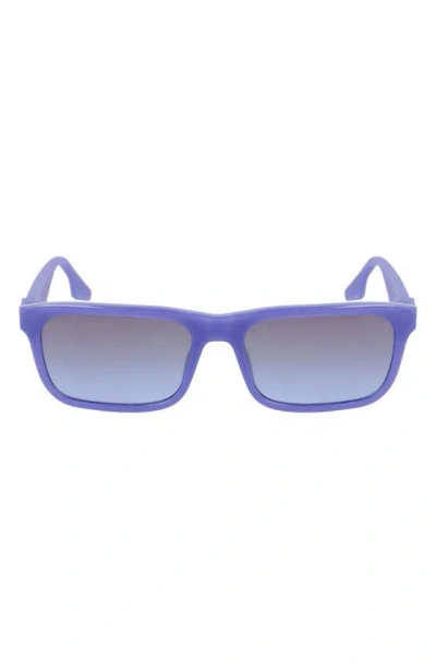 Converse Restore 54mm Rectangular Sunglasses In Milky Ultraviolet