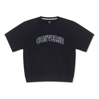 Converse Retro Chuck Crew T-shirt 'black'