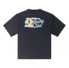 Converse Retro Sail Boat Graphic T-shirt 'black'