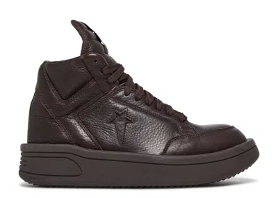 Converse Rick Owens X  Drkshdw Turbowpn Mid 'clay' In Black