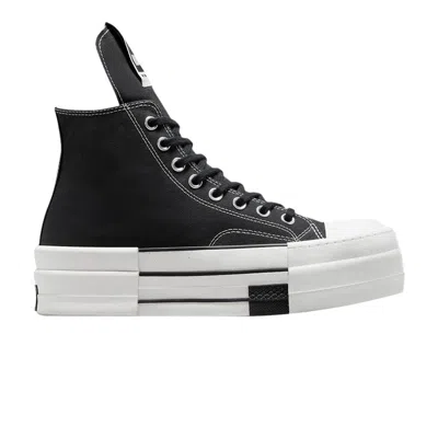 Pre-owned Converse Rick Owens X Drkshdw Dbl Drkstar Chuck 70 High 'black'
