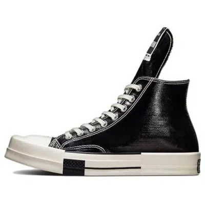 Converse Rick Owens X Turbodrk Chuck 70 High 'black Lacquer'