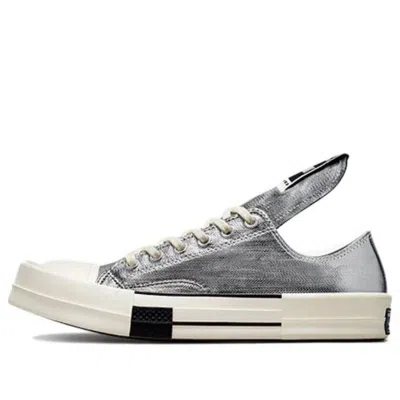 Converse Rick Owens X Turbodrk Chuck 70 Low 'silver Lacquer'