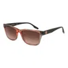 Converse Rose Gold Acetate Sunglasses In Brown