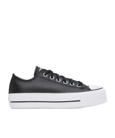 Converse Round Head Fastened With Low-top Casual Sneakers In White