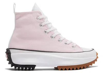 Pre-owned Converse Run Star Hike Hi Statement Flow Pink (women's) Sneakers In Pink Quartz/pink Foam/white
