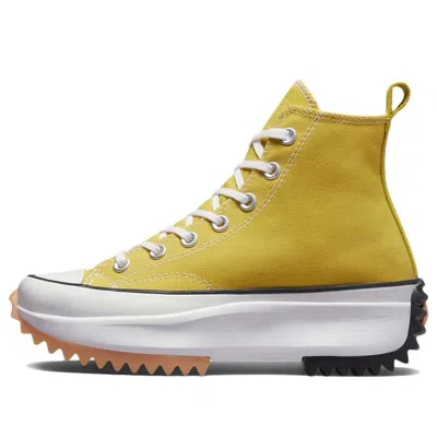 Converse Run Star Hike High 'bitter Lemon' In Yellow