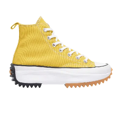 Pre-owned Converse Run Star Hike High 'bitter Lemon' In Yellow