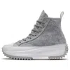Converse Run Star Hike High 'black Ice - Ash Stone' In Gray