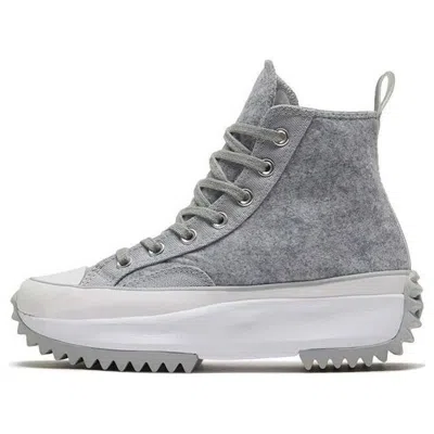 Converse Run Star Hike High 'black Ice - Ash Stone' In Gray