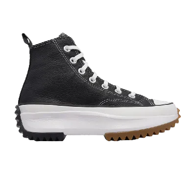 Pre-owned Converse Run Star Hike High 'black White'