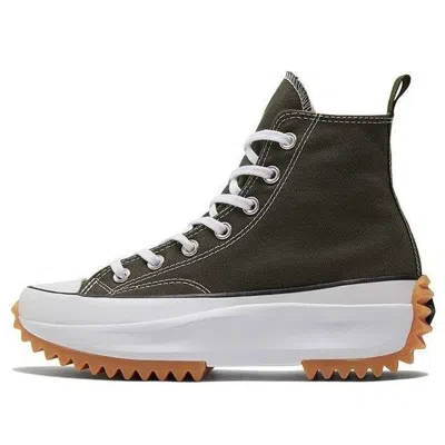 Converse Run Star Hike High 'cargo Khaki' In Black
