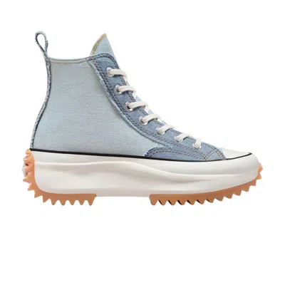 Pre-owned Converse Run Star Hike High 'denim' In Blue