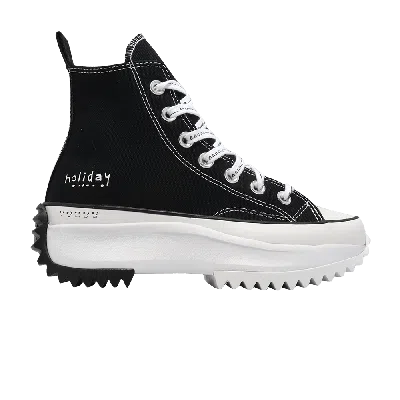 Pre-owned Converse Run Star Hike High 'holiday' In Black