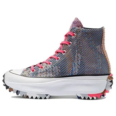 Converse Run Star Hike High 'knit Mashup' In Multi