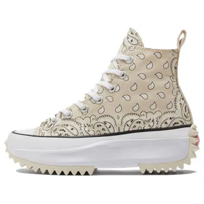 Converse Run Star Hike High 'paisley' In Brown
