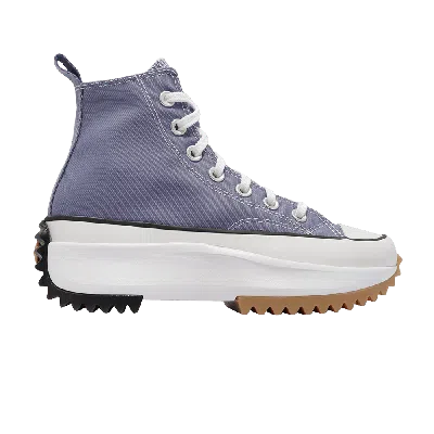 Pre-owned Converse Run Star Hike High 'slate Lilac' In Purple