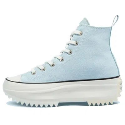 Converse Run Star Hike High 'summer Denim - Blue' In Multi