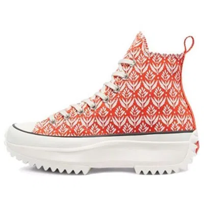 Converse Run Star Hike High 'summer Spirit - Bright Poppy' In Multi