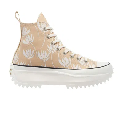 Pre-owned Converse Run Star Hike High 'summer Spirit - Sesame' In Brown