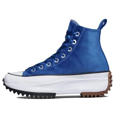 Converse Run Star Hike High-top Canvas Shoes Blue