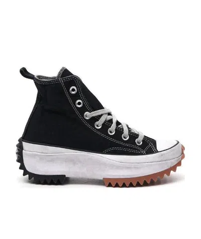 Converse Run Star Hike High-top Sneakers In Black