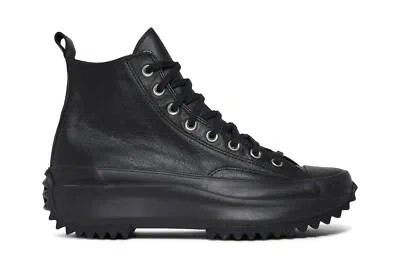 Pre-owned Converse Run Star Hike High 'triple Black' 170548c In Black/black/almost Black