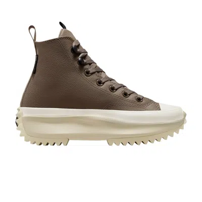 Pre-owned Converse Run Star Hike High 'truffle' In Brown