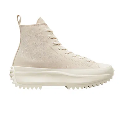 Pre-owned Converse Run Star Hike Platform High 'embroidered Floral - Ivory' | Cream | Men's Size 6