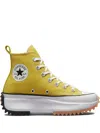 Converse Run Star Hike Platform Sneakers In Yellow